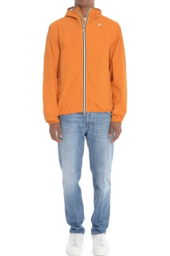 K-way Giubbotto Arancione Uomo Jack Stretch Dot