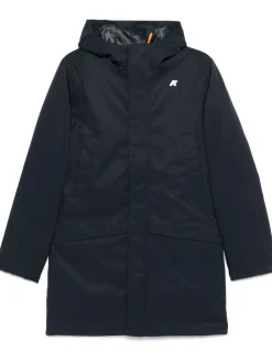 K-way Giubbotto Blu Uomo Jarno Twill Marmotta