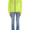 K-way Giubbotto Giallo Donna Le Vrai 2.0 Claude