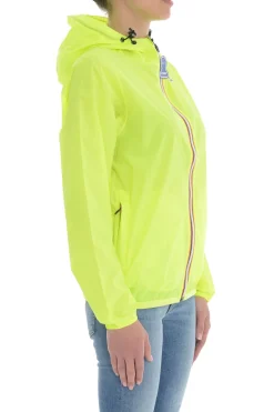 K-way Giubbotto Giallo Donna Le Vrai 2.0 Claude