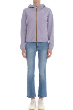 K-way Giubbotto Lilla Donna Lily Stretch Dot