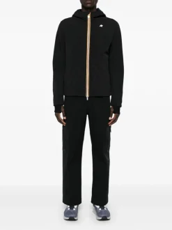 K-way Giubbotto Nero Uomo Jacko Bonded