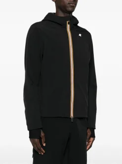 K-way Giubbotto Nero Uomo Jacko Bonded