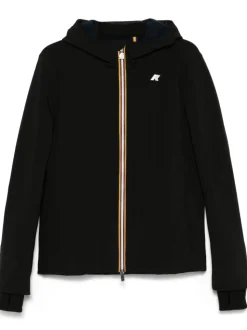 K-way Giubbotto Nero Uomo Jacko Bonded