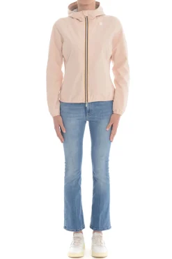 K-way Giubbotto Rosa Donna Lily Stretch Poly Jersey