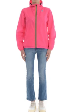 K-way Giubbotto Rosa Donna Le Vrai 2.0 Claude