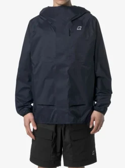 K-way Uomo Giubbotto Blu Roche