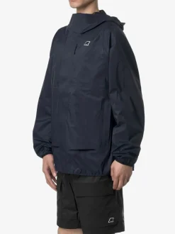 K-way Uomo Giubbotto Blu Roche