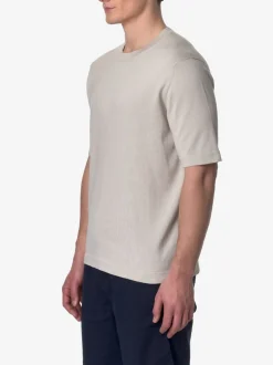 K-way Uomo T-shirt Beige Combe