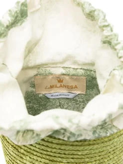 La Milanesa Borsa Verde Donna