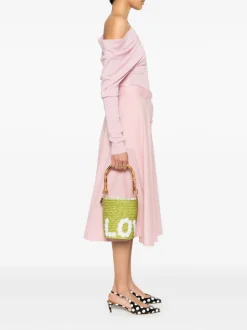 La Milanesa Borsa Verde Donna