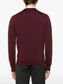 Lacoste Maglia Viola Uomo Ricamo Coccodrillo