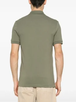 Lacoste Polo Verde Uomo colletto classico