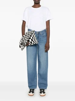 Levi's Baggy Dad Lino+ Denim Donna Jeans Blu