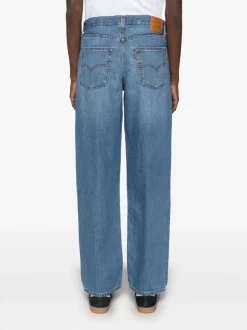 Levi's Baggy Dad Lino+ Denim Donna Jeans Blu