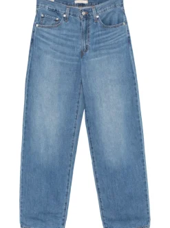 Levi's Baggy Dad Lino+ Denim Donna Jeans Blu