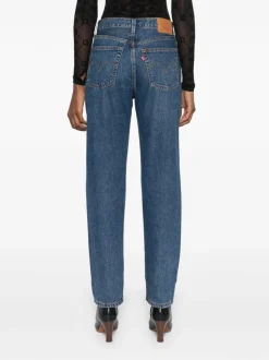 Levi's Jeans Blu Donna 501 Cropped