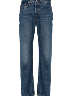 Levi's Jeans Blu Donna 501 Cropped