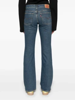 Levi's Jeans Blu Donna Bootcut Superlow