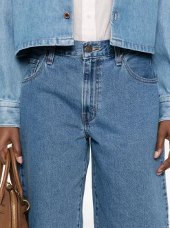 Levi's Jort Baggy Dad Donna Short Blu