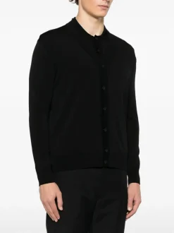 Low Brand Cardigan Nero Uomo
