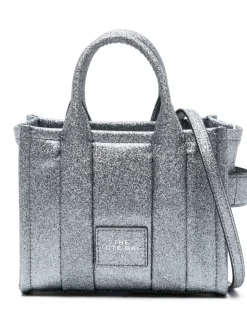 Marc Jacobs Borsa Argento Donna tote Galactic Glitter mini