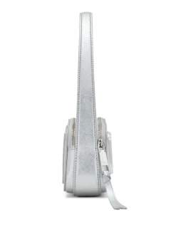 Marc Jacobs Borsa Argento Donna a spalla The Metallic Slingshot