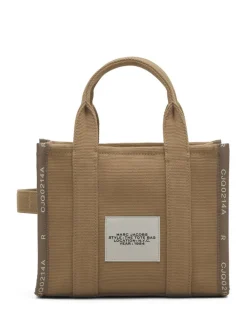 Marc Jacobs Borsa Marrone Donna The Jacquard Small Tote Bag