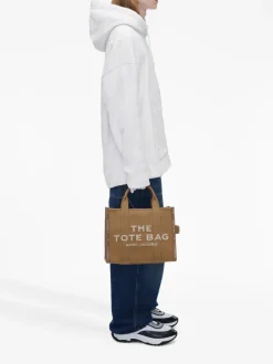 Marc Jacobs Borsa Marrone Donna The Jacquard Medium Tote Bag