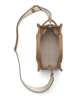 Marc Jacobs Borsa Marrone Donna The Jacquard Small Tote Bag