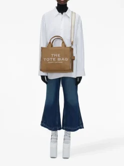 Marc Jacobs Borsa Marrone Donna The Jacquard Medium Tote Bag