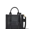 Marc Jacobs Borsa Nero Donna The Leather Mini Tote Bag
