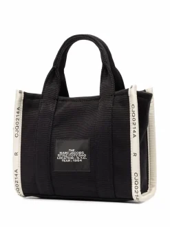 Marc Jacobs Borsa Nero Donna The Jacquard Small Tote Bag