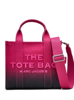 Marc Jacobs Borsa Nero-Rosa Donna The Ombre Canvas Small