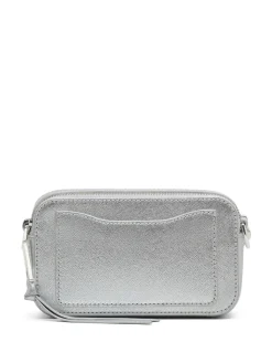 Marc Jacobs Borsa Pelle Argento Snapshot