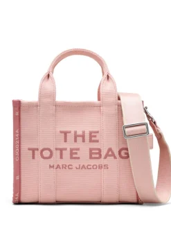 Marc Jacobs Borsa Rosa Donna The Jacquard Small Tote Bag
