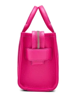 Marc Jacobs Borsa Rosa Donna The Leather Mini Tote Bag