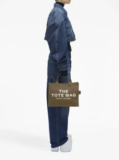 Marc Jacobs Borsa Verde Donna The Medium Tote Bag