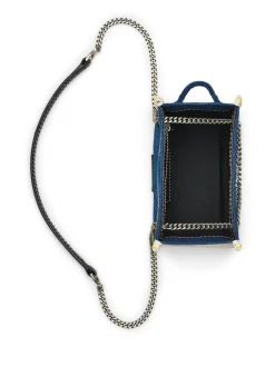 Marc Jacobs Donna Borsa Blu Denim Chain