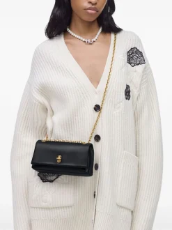 Marc Jacobs Donna Borsa Nero The Dual Chain Mini