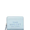Marc Jacobs Donna Portafogli Blu The Mini Compact