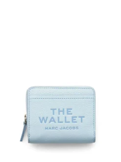 Marc Jacobs Donna Portafogli Blu The Mini Compact