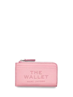 Marc Jacobs Donna Portafogli Rosa Zip Multi Wallet