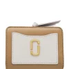 Marc Jacobs Donna Portafogli Marrone The Compact Wallet