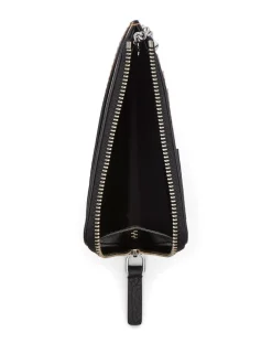 Marc Jacobs Donna Portafogli Nero Zip Multi Wallet