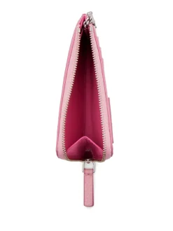 Marc Jacobs Donna Portafogli Rosa Zip Multi Wallet