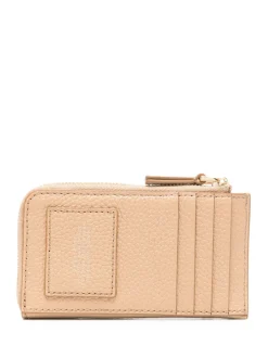 Marc Jacobs Donna Portafogli Marrone Zip Multi Wallet