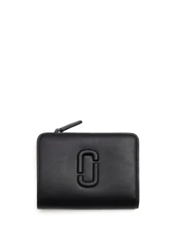 Marc Jacobs Portafogli Nero Donna The Mini Compact