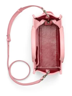 Marc Jacobs The Leather Small Tote Bag Donna Borsa Rosa Chiaro