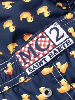 Mc2 Saint Barth Boxer Blu Uomo Lighting Micro Fantasy Papere